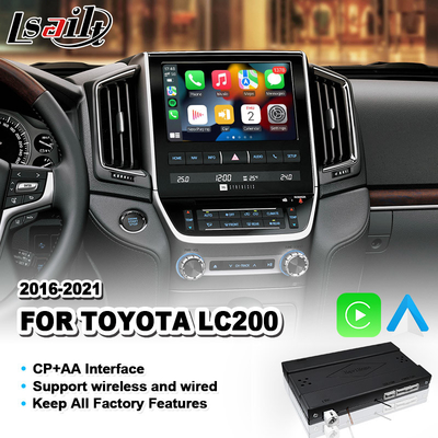 Wireless Carplay Android Auto Interface for Toyota Land Cruiser 200 VX VX-R  V8 LC200 VXR